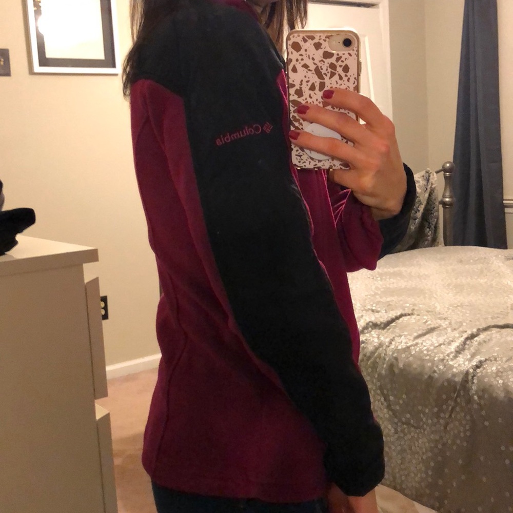 Columbia fleece zip up - Picture 3 of 3